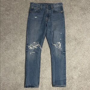 Levi's Women's Blue Straight Leg Jeans